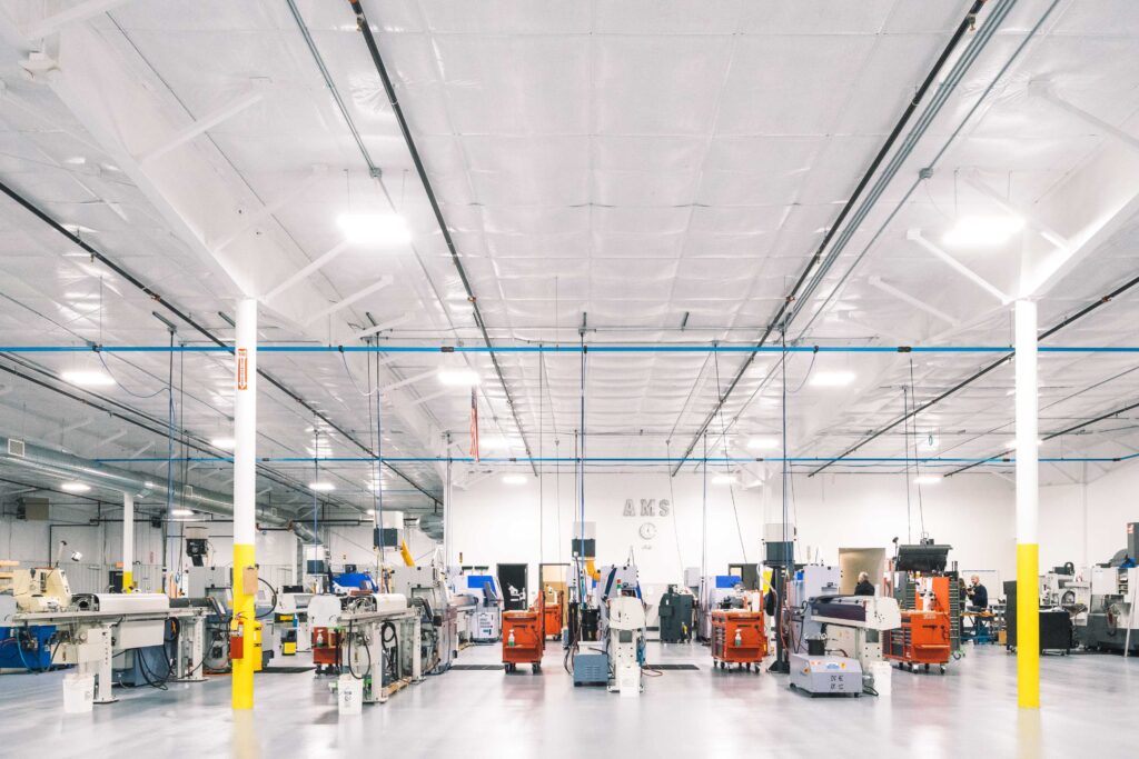 AMS Micromedical 29000 square foot manufacturing facility